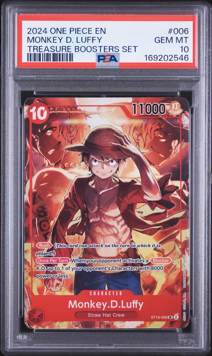 2024 #006 Monkey D. Luffy PSA 10 One Piece Promos