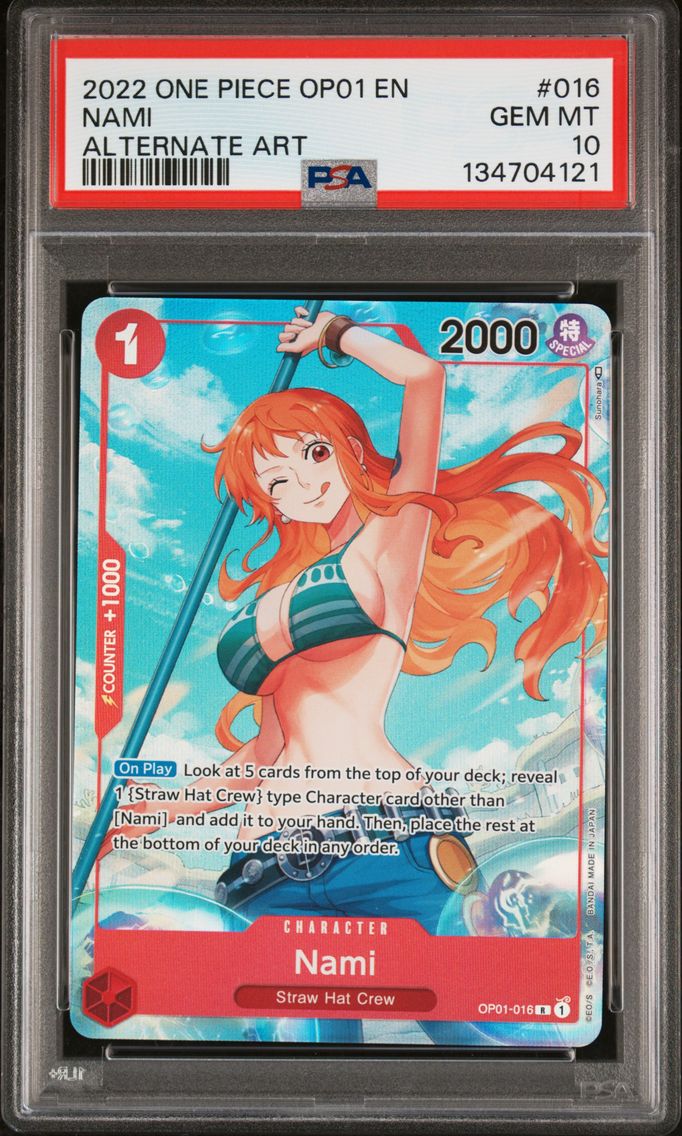 2022 #016 Nami PSA 10 One Piece 
