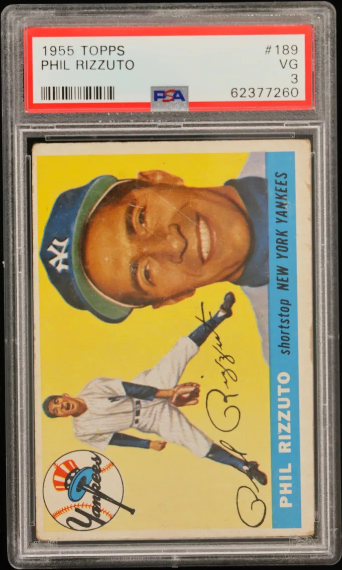 1955 #189 Phil Rizzuto PSA 3 Topps