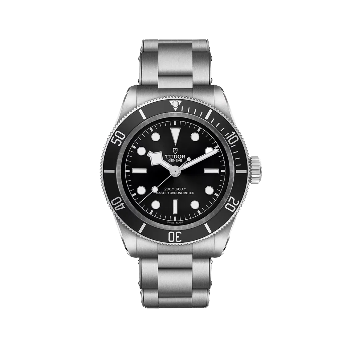 TUDOR Black Bay 41mm - Black on 3-Link Bracelet