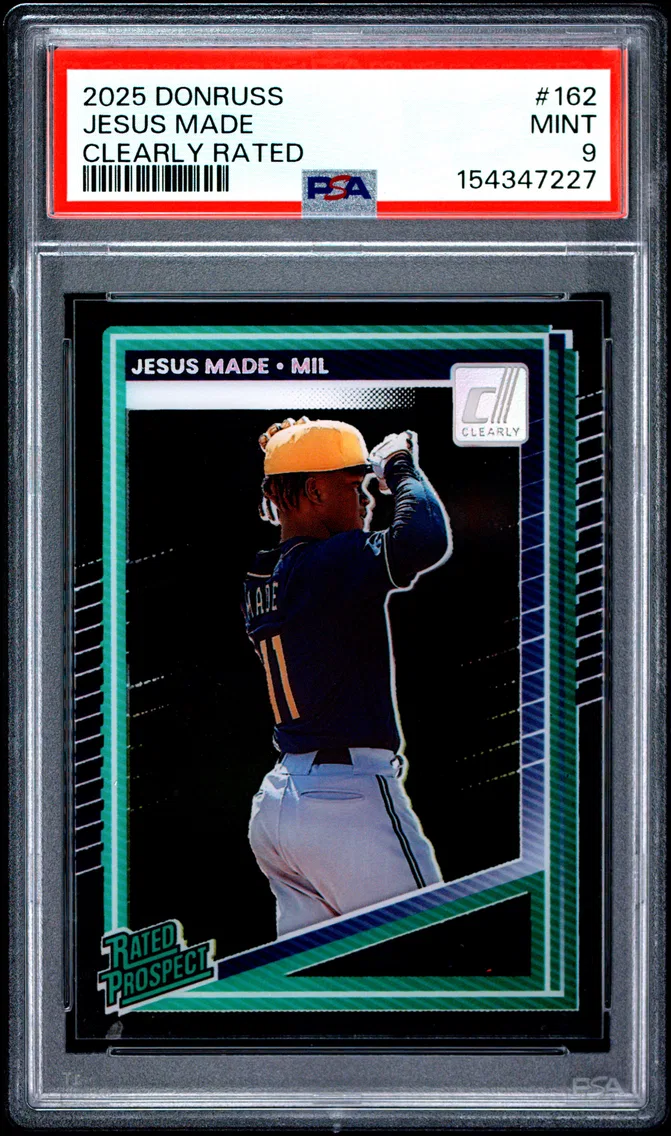 2025 #162 Jesus Made PSA 9 Panini Donruss