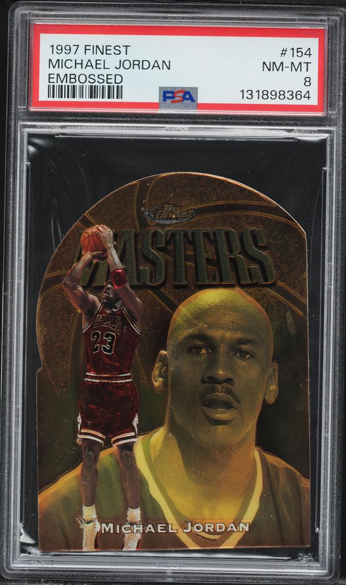 1997 #154 Michael Jordan PSA 8 F