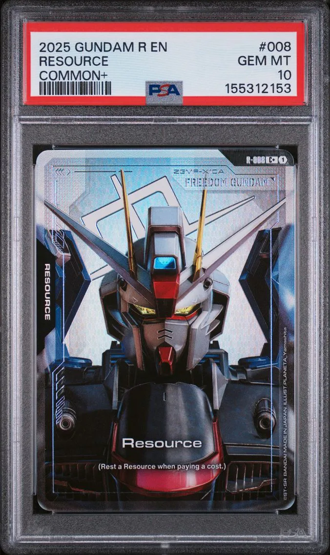 2025 #008 Resource PSA 10 Gundam Resource