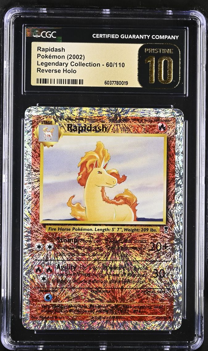 2002 #60 Rapidash Reverse Holo C