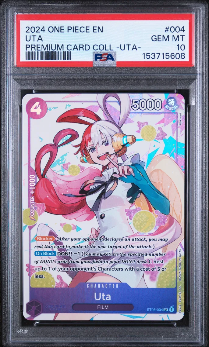 2024 #004 Uta PSA 10 One Piece Premium Card Collection -Uta-
