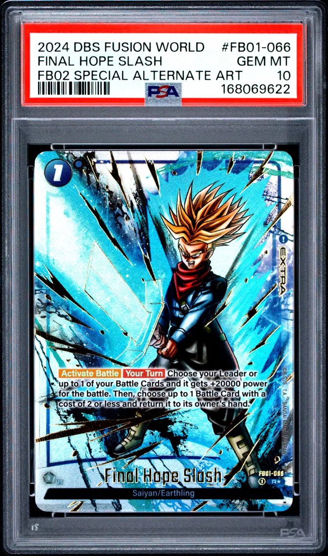 2024 #FB01-066 Final Hope Slash PSA 10 Dragon Ball Super Card Game Fusion World Blazing Aura