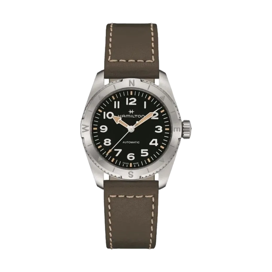 Hamilton Khaki Field Expedition 37mm - Black on Strap
