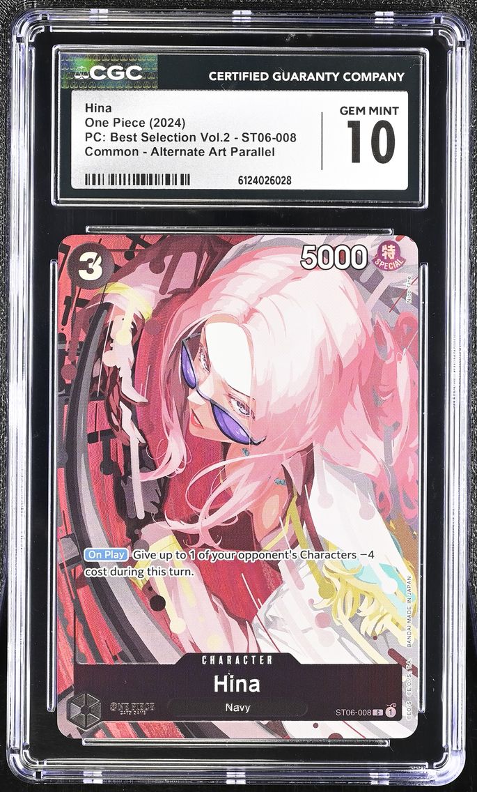 2024 #ST06-008 Hina CGC 10 Premium Collection Best Selection Vol.2 - English
