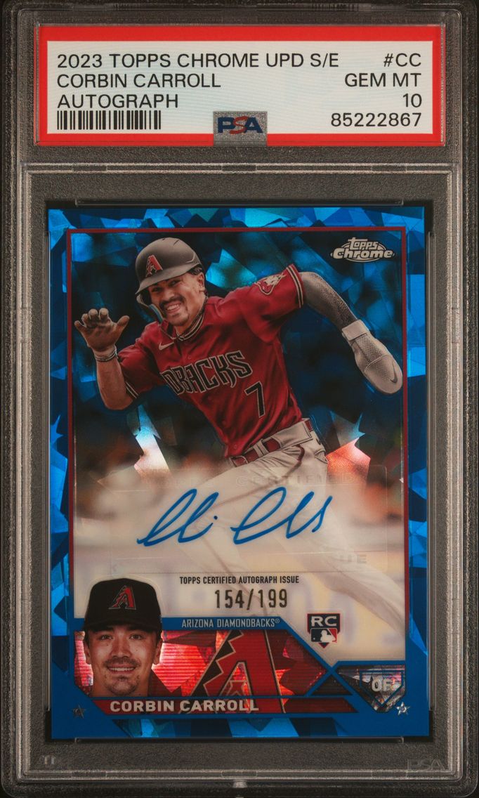 2023 #CC Corbin Carroll PSA 10 T