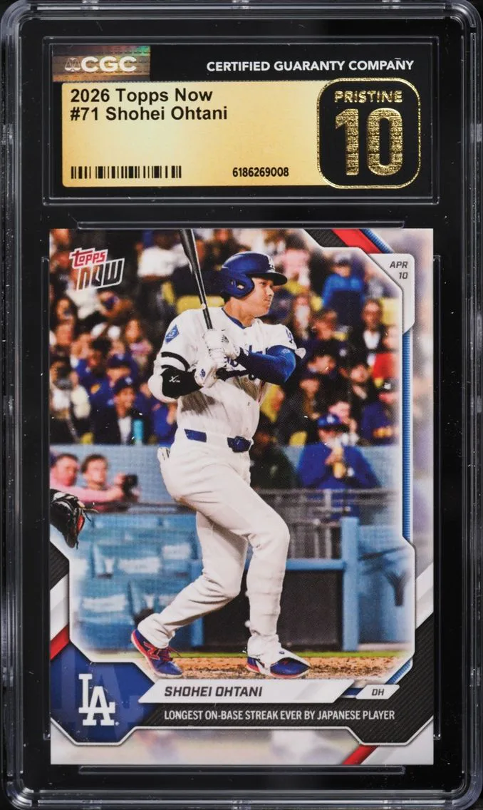 2026 #71 Shohei Ohtani CGC 10 Topps Now