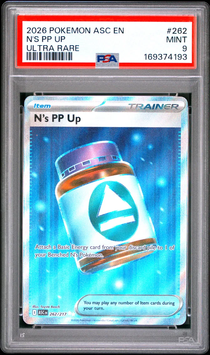 2026 #262 N's PP Up PSA 9 Asc EN