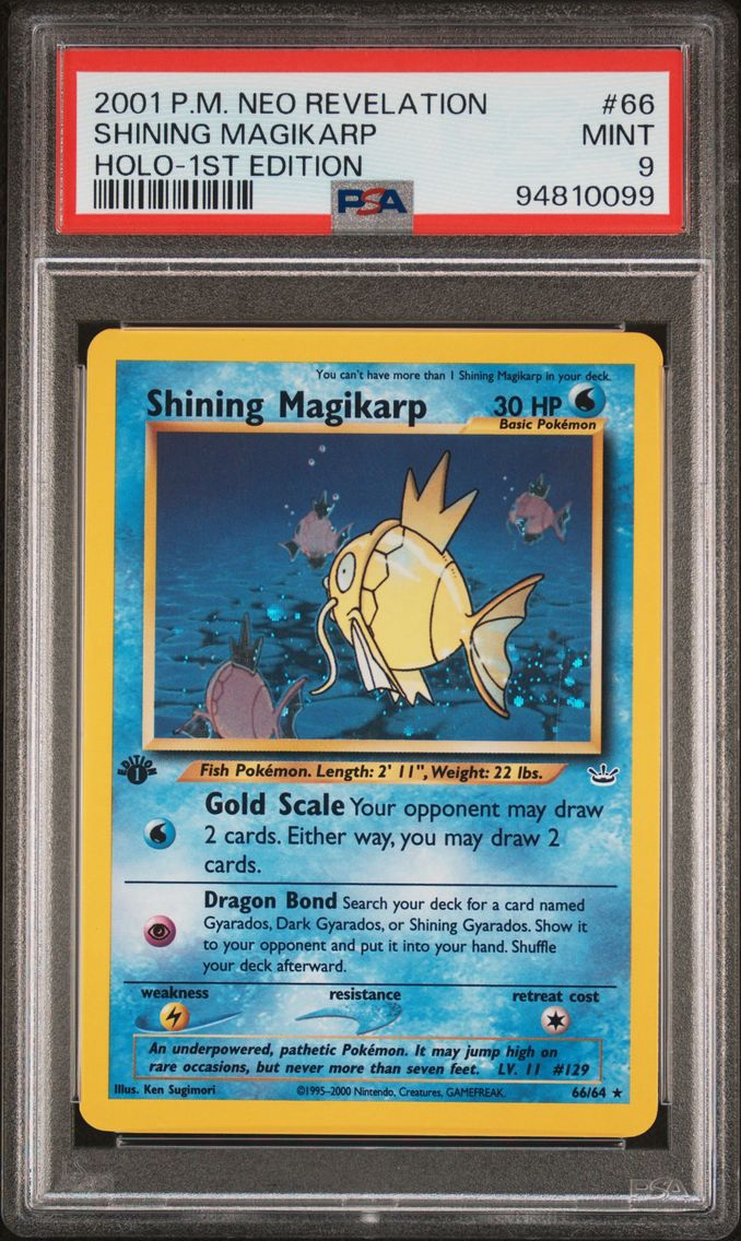 2001 #66 Shining Magikarp-Holo 1