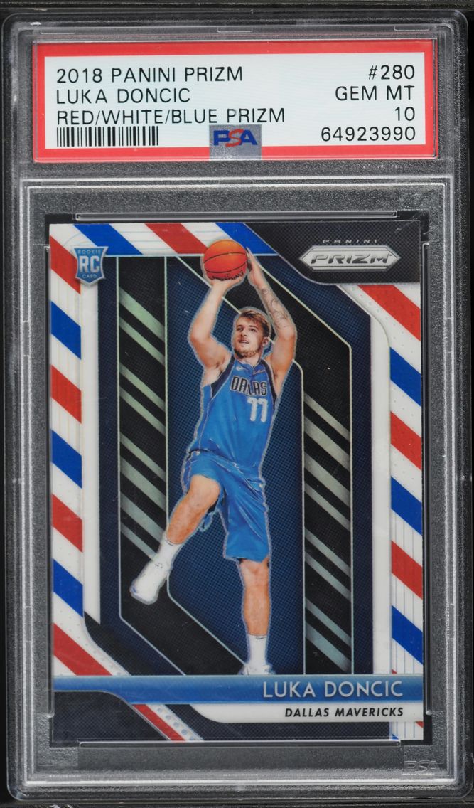 2018 #280 Luka Doncic PSA 10 Pan