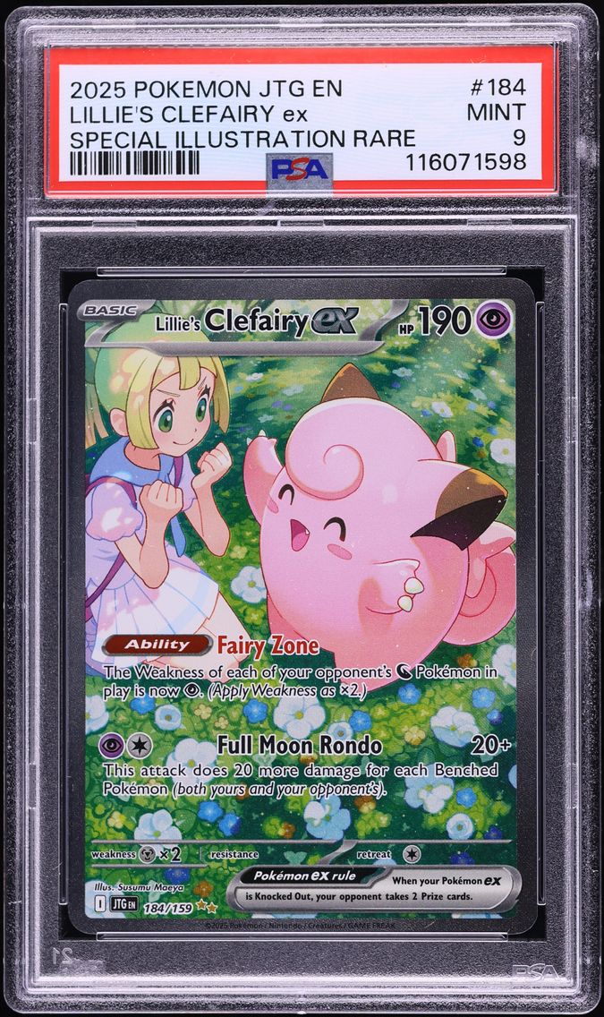 2025 #184 Lillie's Clefairy EX P