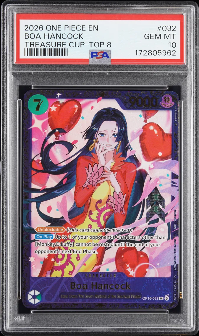 2026 #032 Boa Hancock PSA 10 One Piece Promos