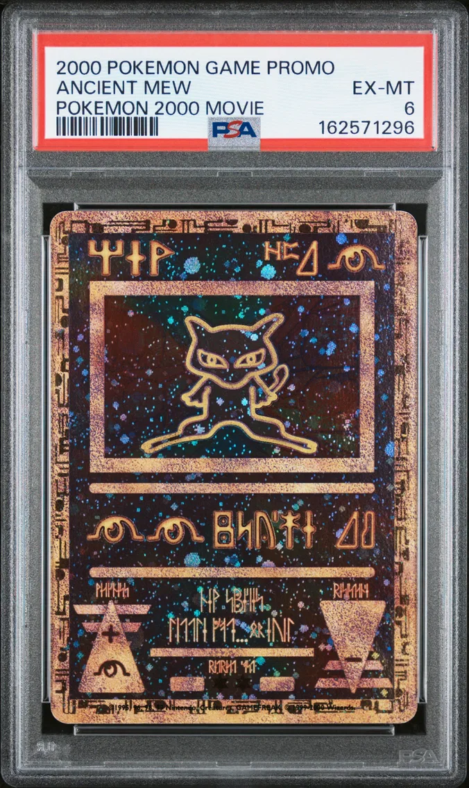 2000 #NA Ancient Mew PSA 6 Game Movie