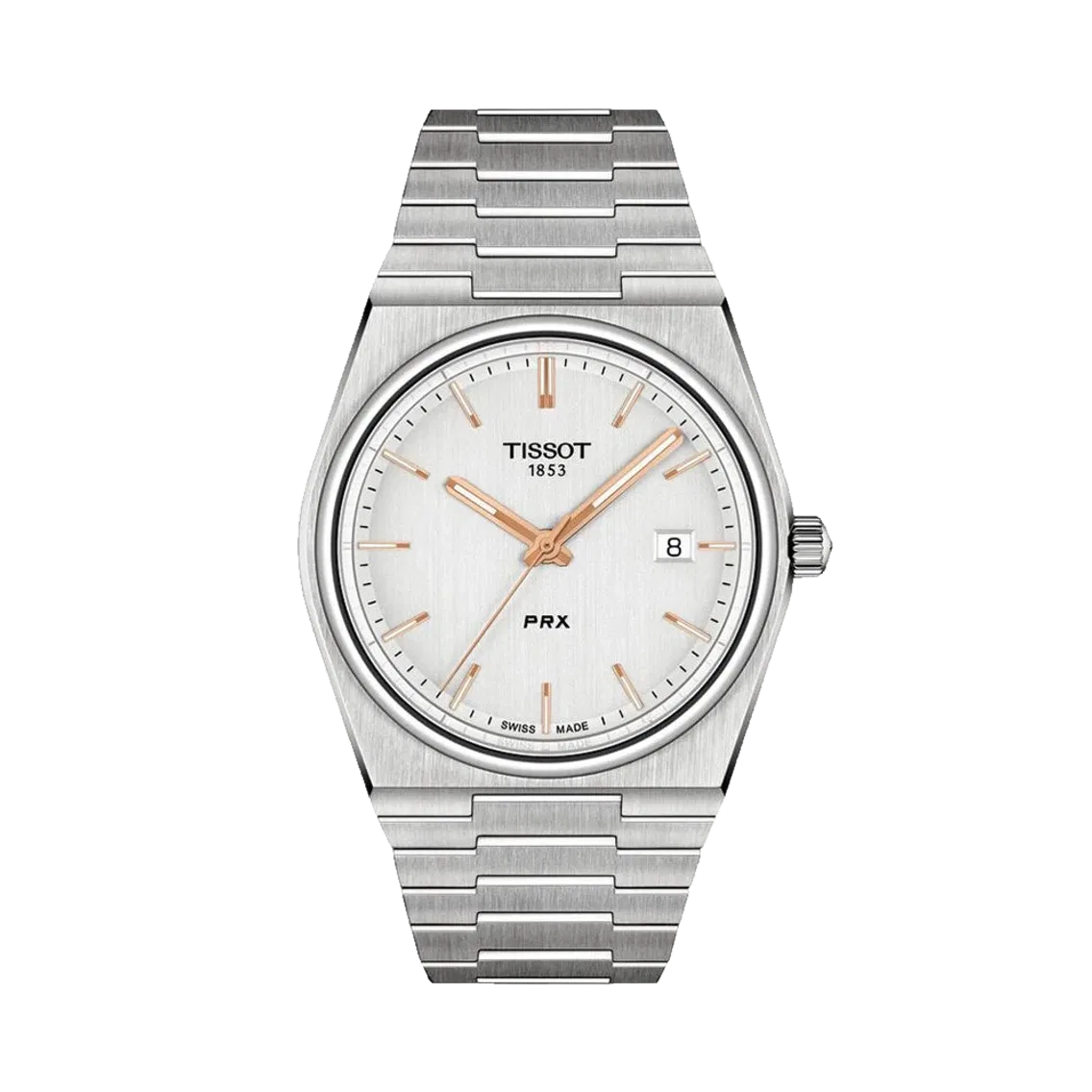 Tissot PRX Quartz 40mm - Silver on Bracelet