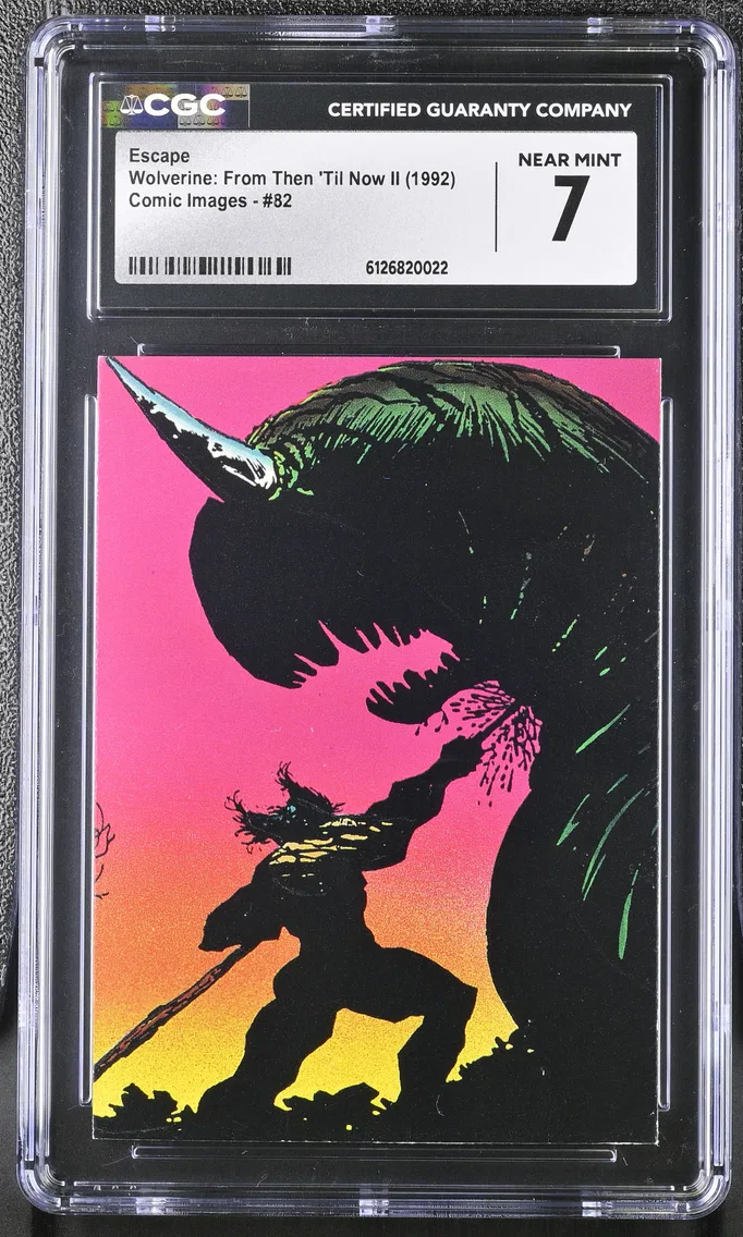 1992 #82 Escape CGC 7 Wolverine: From Then 'Til Now II - English