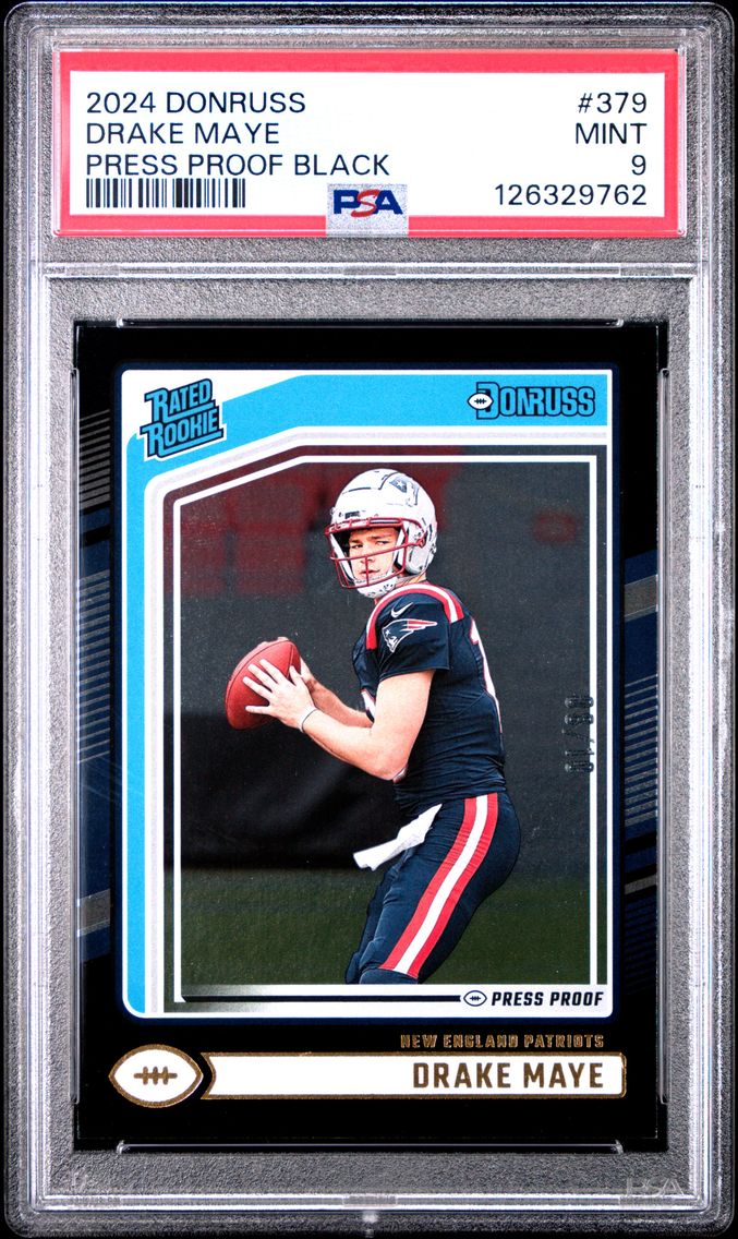 2024 #379 Drake Maye PSA 9 Panin