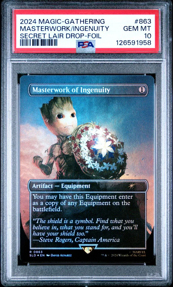 2024 #0863 Masterwork of Ingenuity PSA 10 Secret Lair Drop