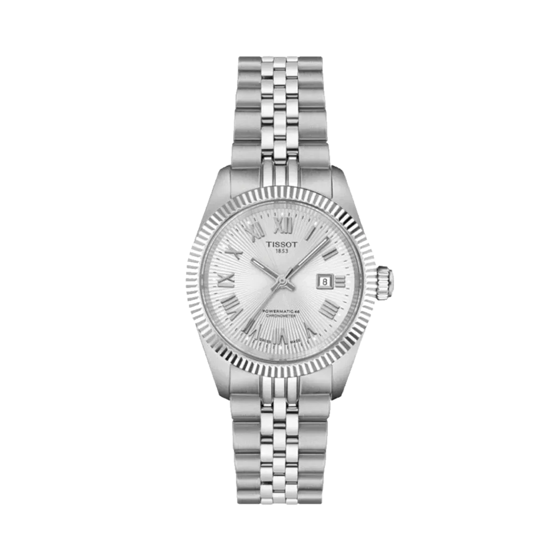 Tissot Ballade Powermatic 48 COSC 30mm - Silver on Bracelet