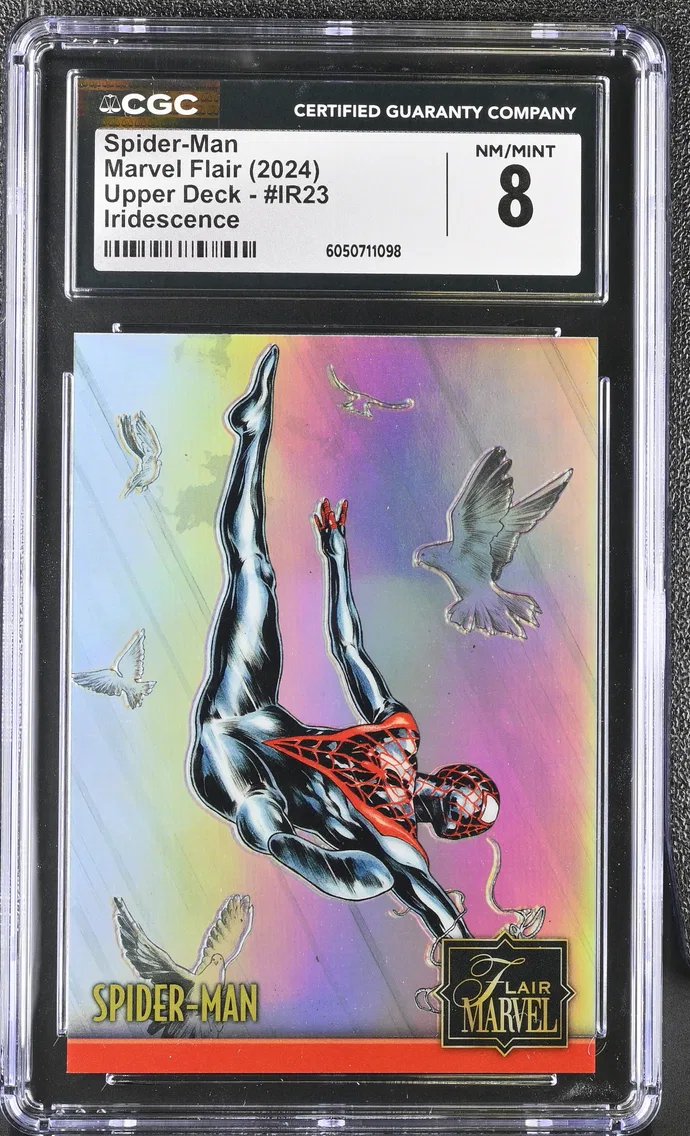 2024 #IR23 Spider-Man CGC 8 Marvel Flair (2024 Upper Deck) - English