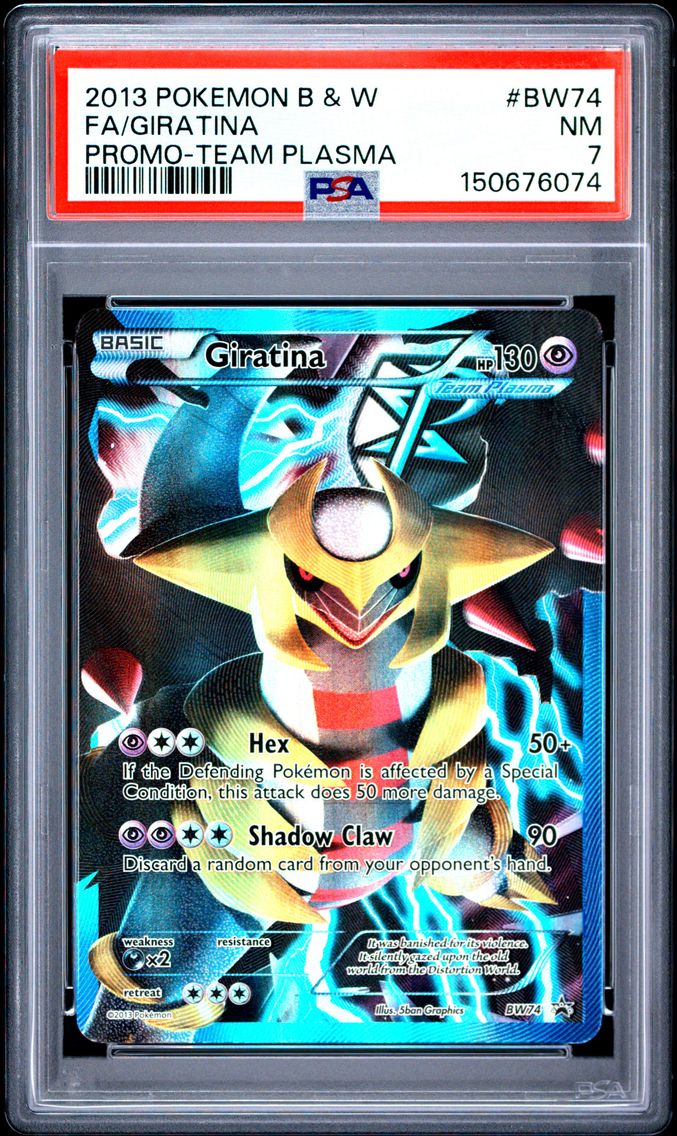 2013 #BW74 Full Art/Giratina PSA