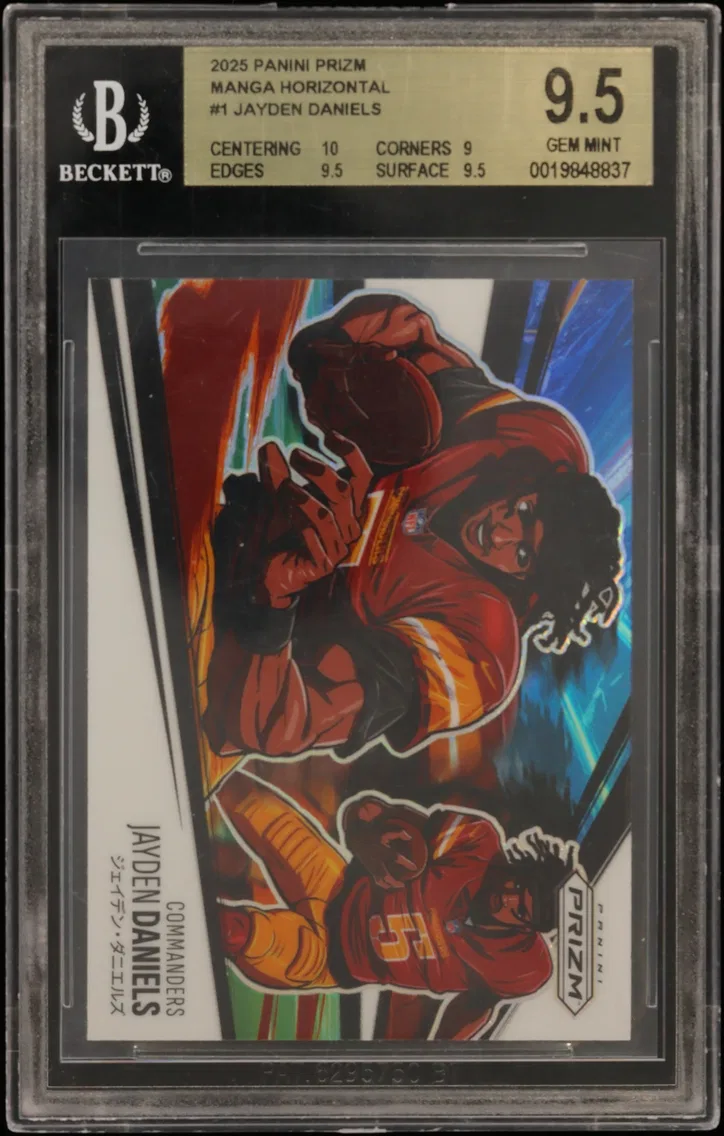 2025 #1 Jayden Daniels BGS 9.5 P