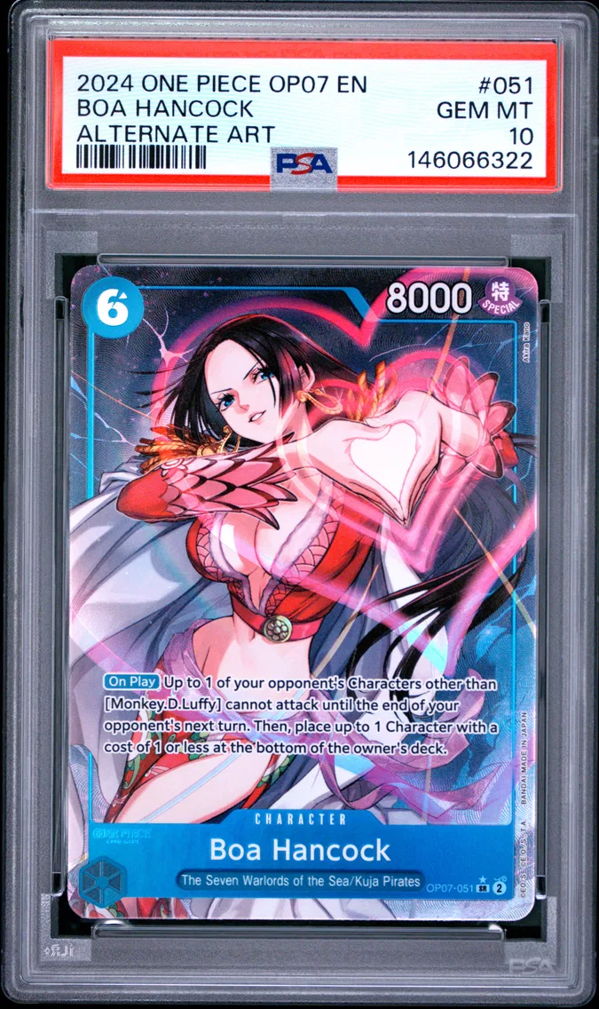 2024 #051 Boa Hancock PSA 10 One Piece OP07-500 Years in the Future