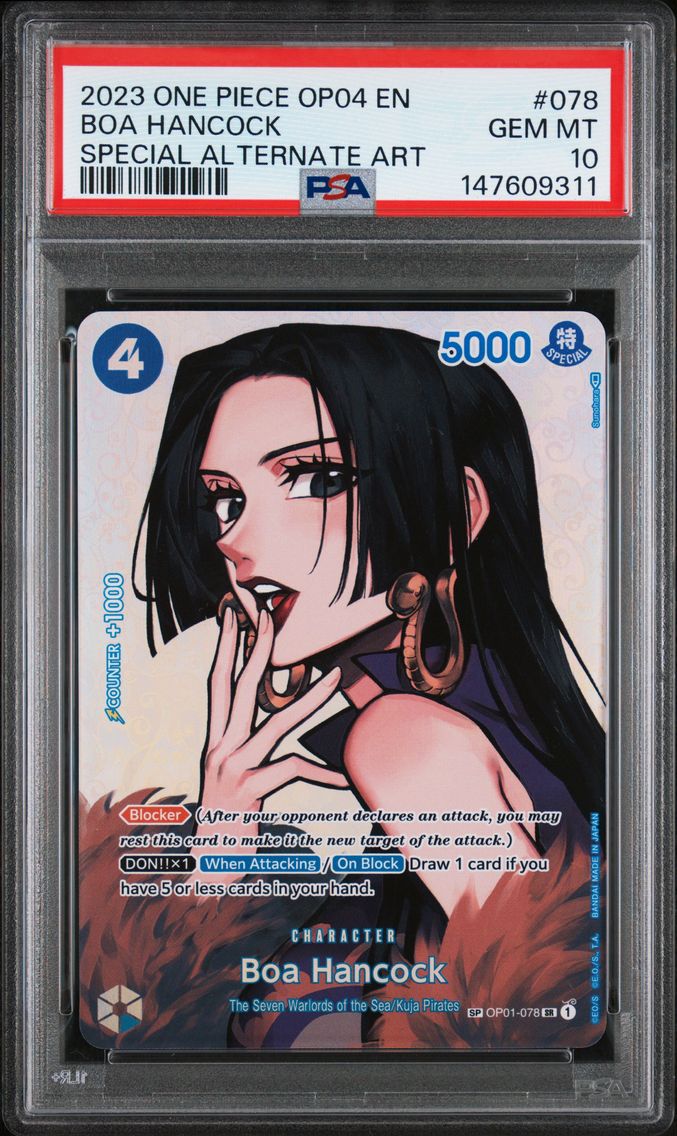 2023 #078 Boa Hancock PSA 10 OP0