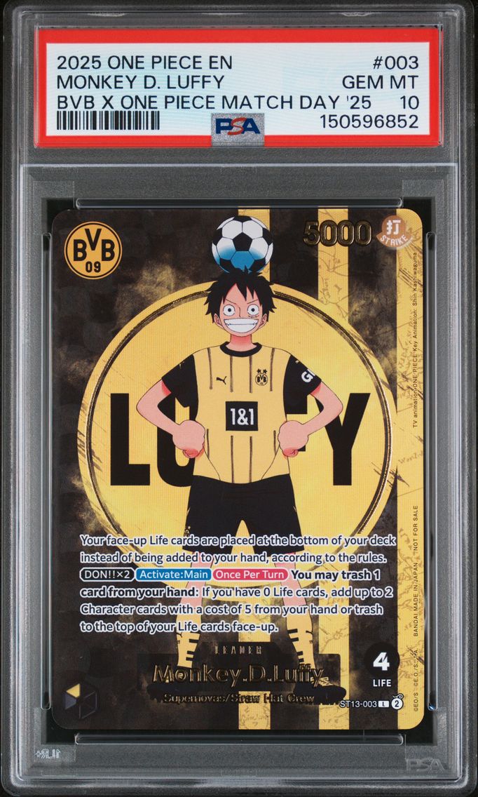 2025 #003 Monkey D. Luffy PSA 10