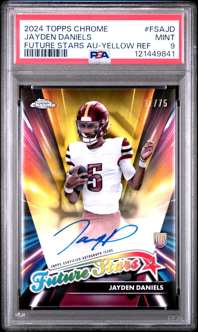 2024 #FSAJD Jayden Daniels PSA 9