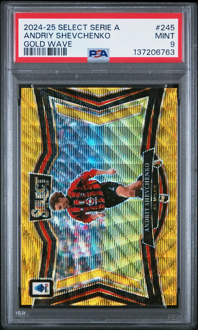 2024 #245 Andriy Shevchenko PSA 9 Panini Select Serie A