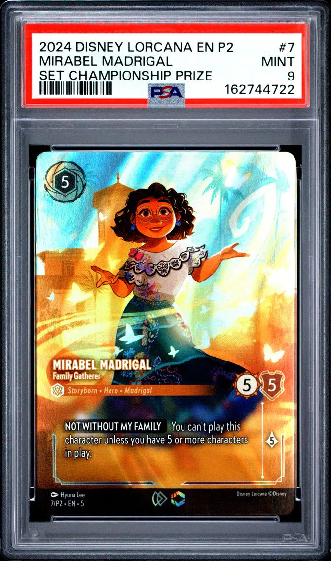 2024 #7 MIRABEL MADRIGAL PSA 9 Disney Lorcana EN P2-Promo