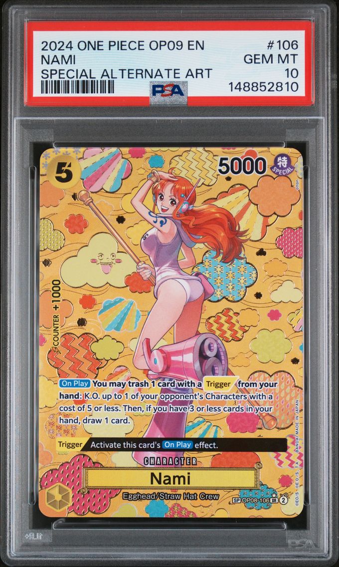 2024 #106 Nami PSA 10 One Piece 