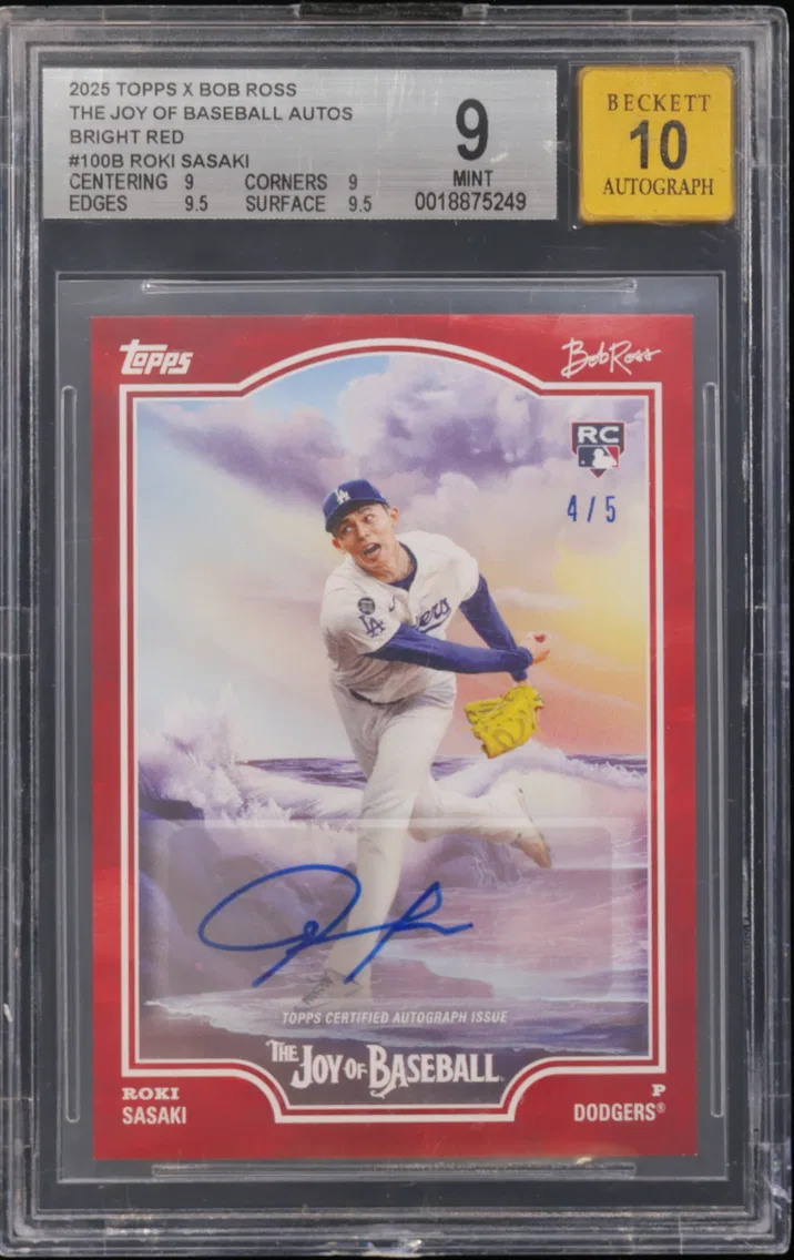 2025 #100B Roki Sasaki BGS 9 Top