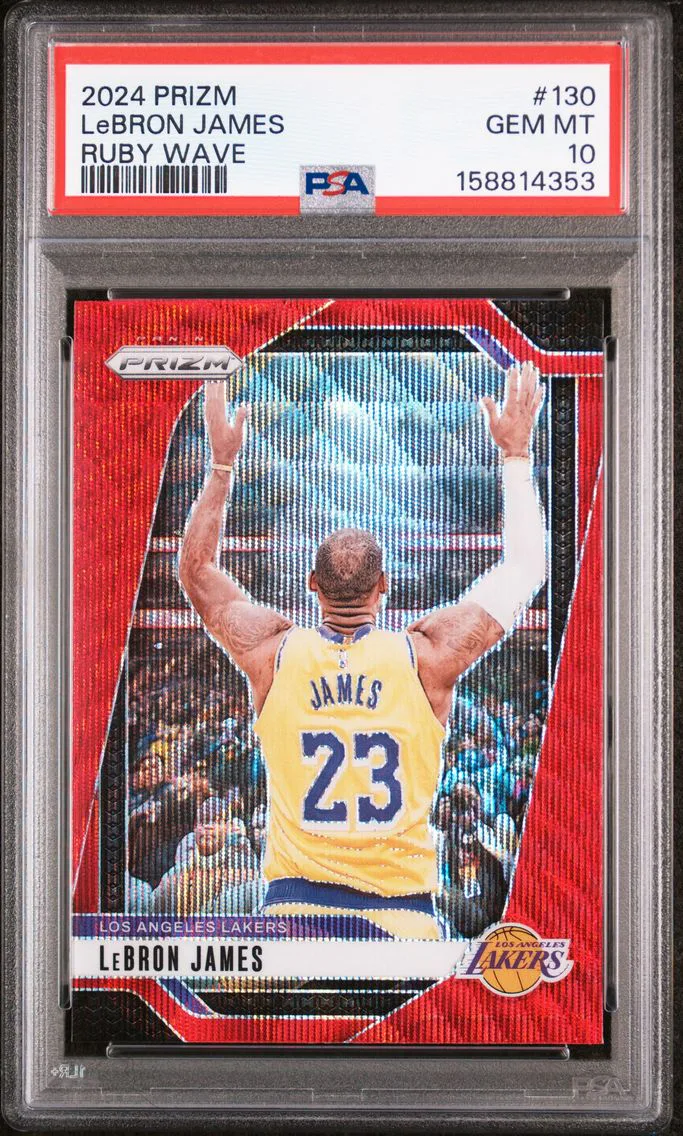 2024 #130 LeBRON JAMES PSA 10 Panini Prizm