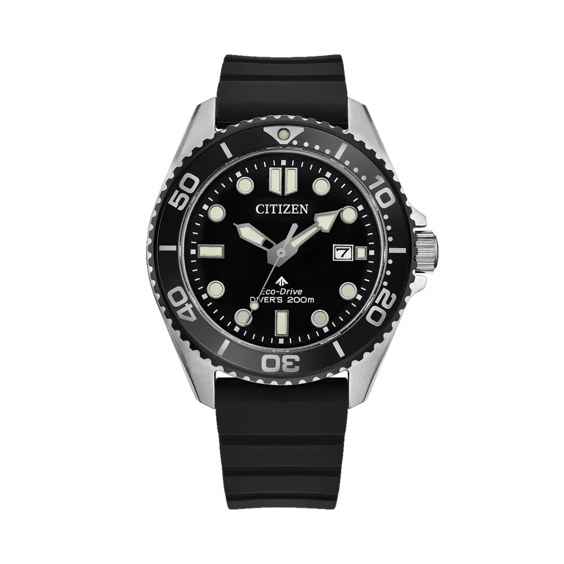 Citizen Promaster Dive 40.6mm - Black on Rubber Strap