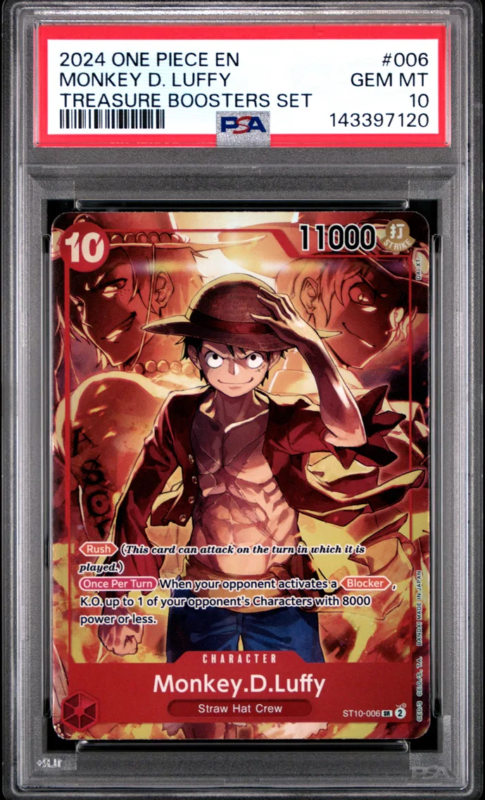 2024 #006 Monkey D. Luffy PSA 10 One Piece Promos