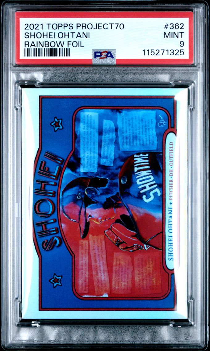 2021 #362 Shohei Ohtani PSA 9 To
