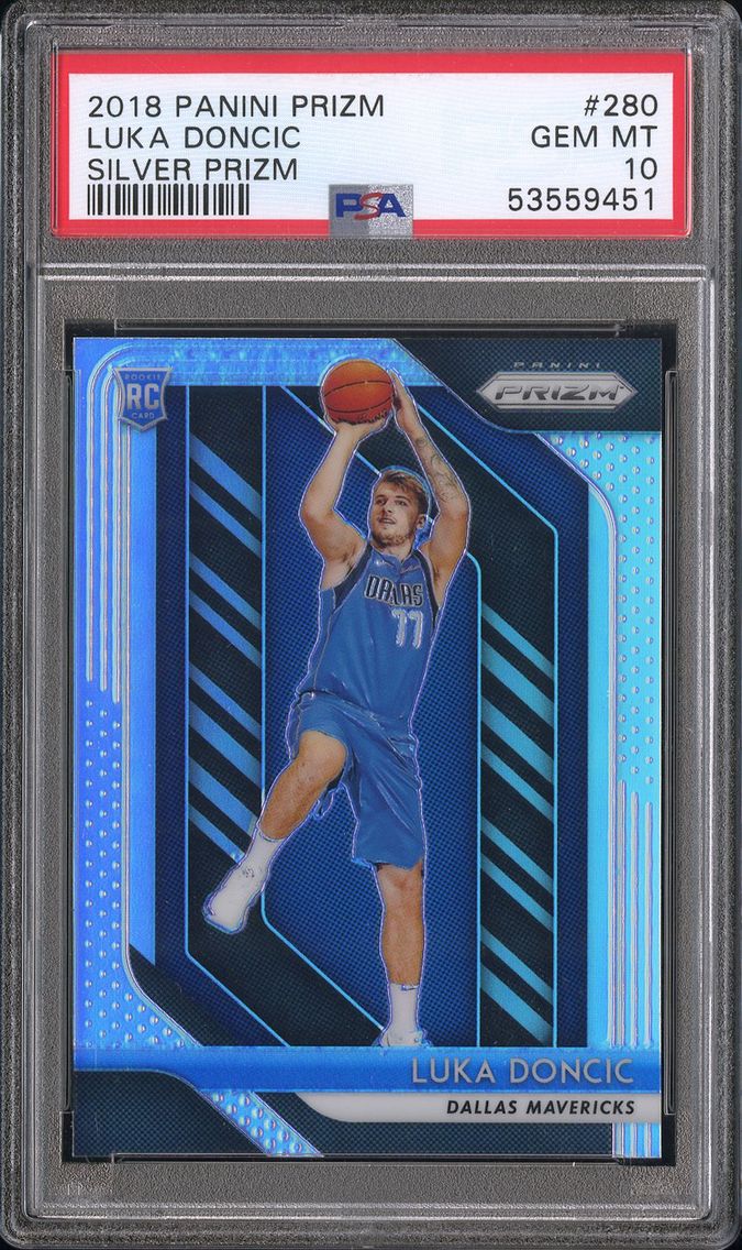 2018 #280 Luka Doncic PSA 10 Pan
