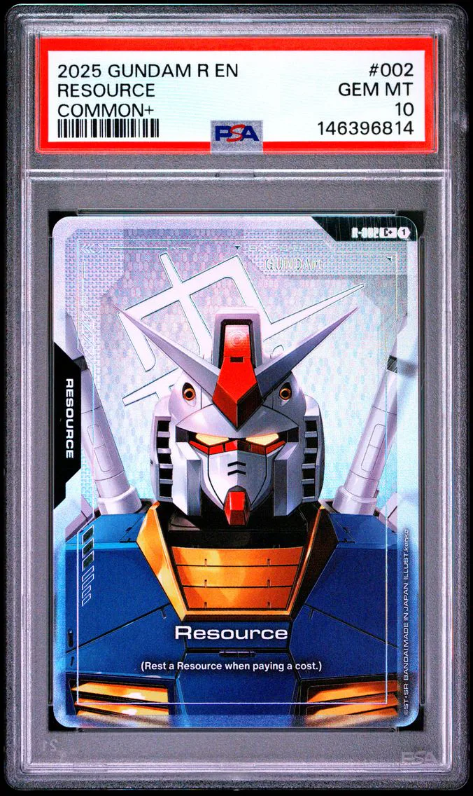 2025 #002 Resource PSA 10 Gundam Resource