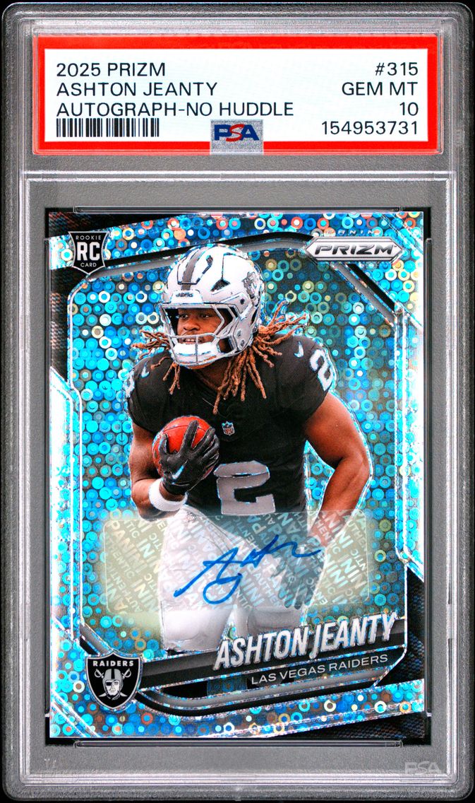 2025 #315 ASHTON JEANTY PSA 10 P