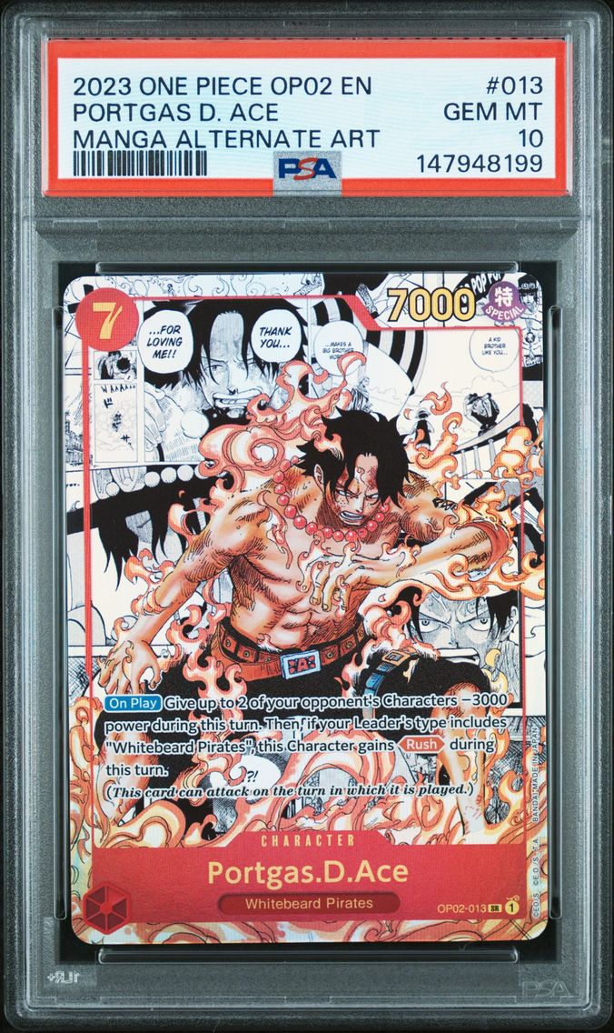 2023 #013 Portgas D. Ace PSA 10