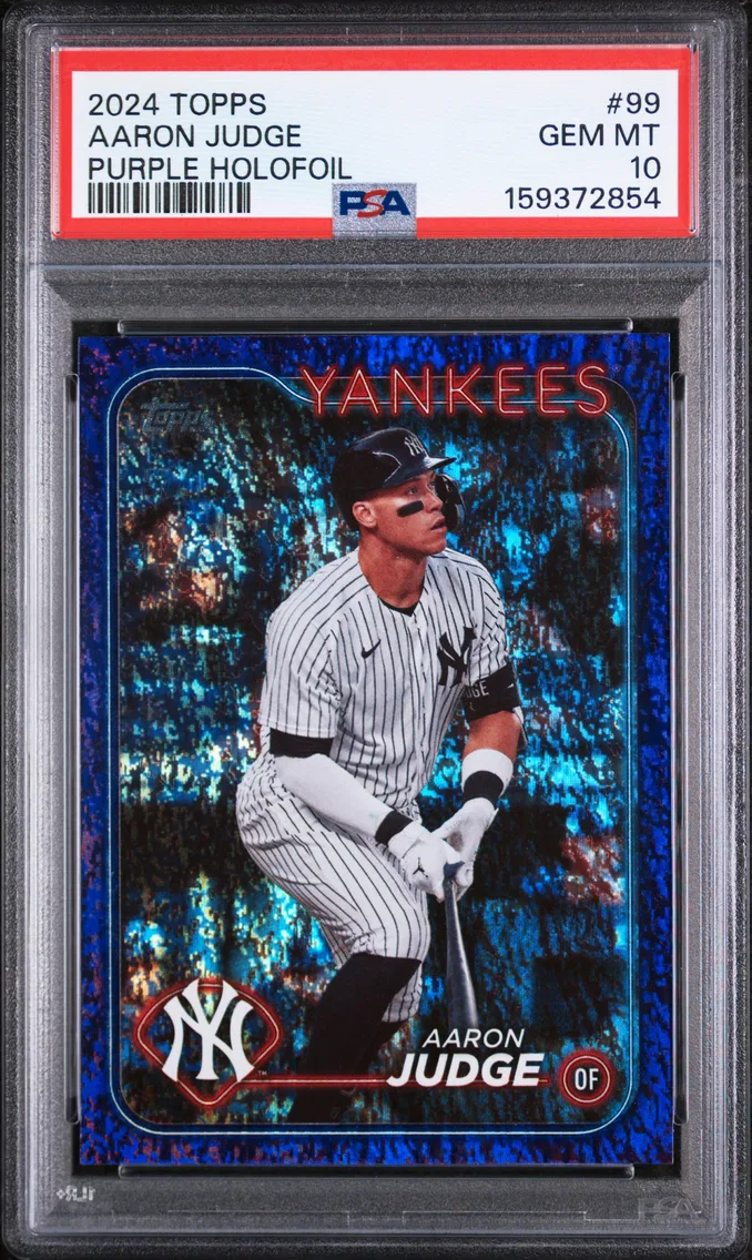 2024 #99 Aaron Judge PSA 10 Topps