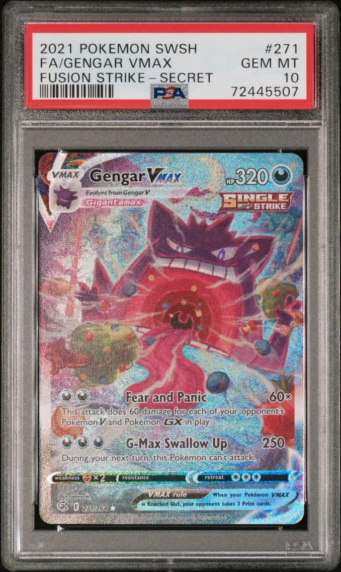 2021 #271 Full Art/Gengar Vmax P