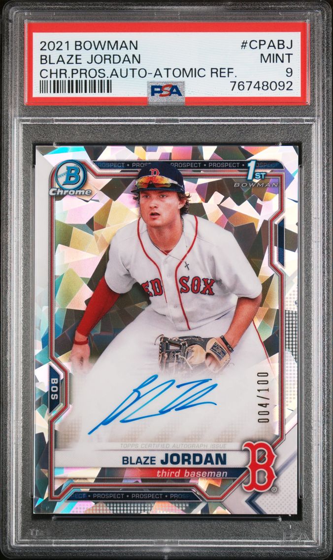 2021 #CPABJ Blaze Jordan PSA 9 B