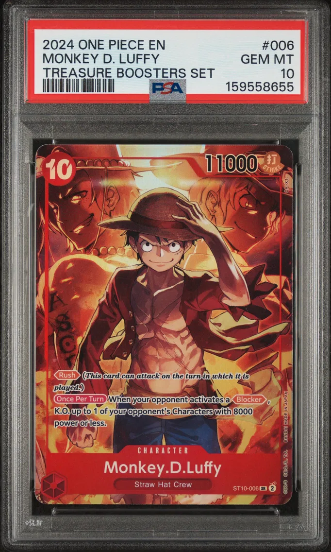 2024 #006 Monkey D. Luffy PSA 10 One Piece Promos