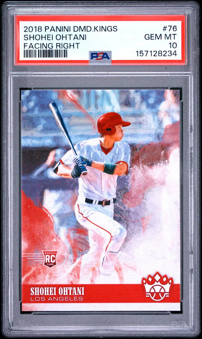 2018 #76 Shohei Ohtani PSA 10 Panini Diamond Kings