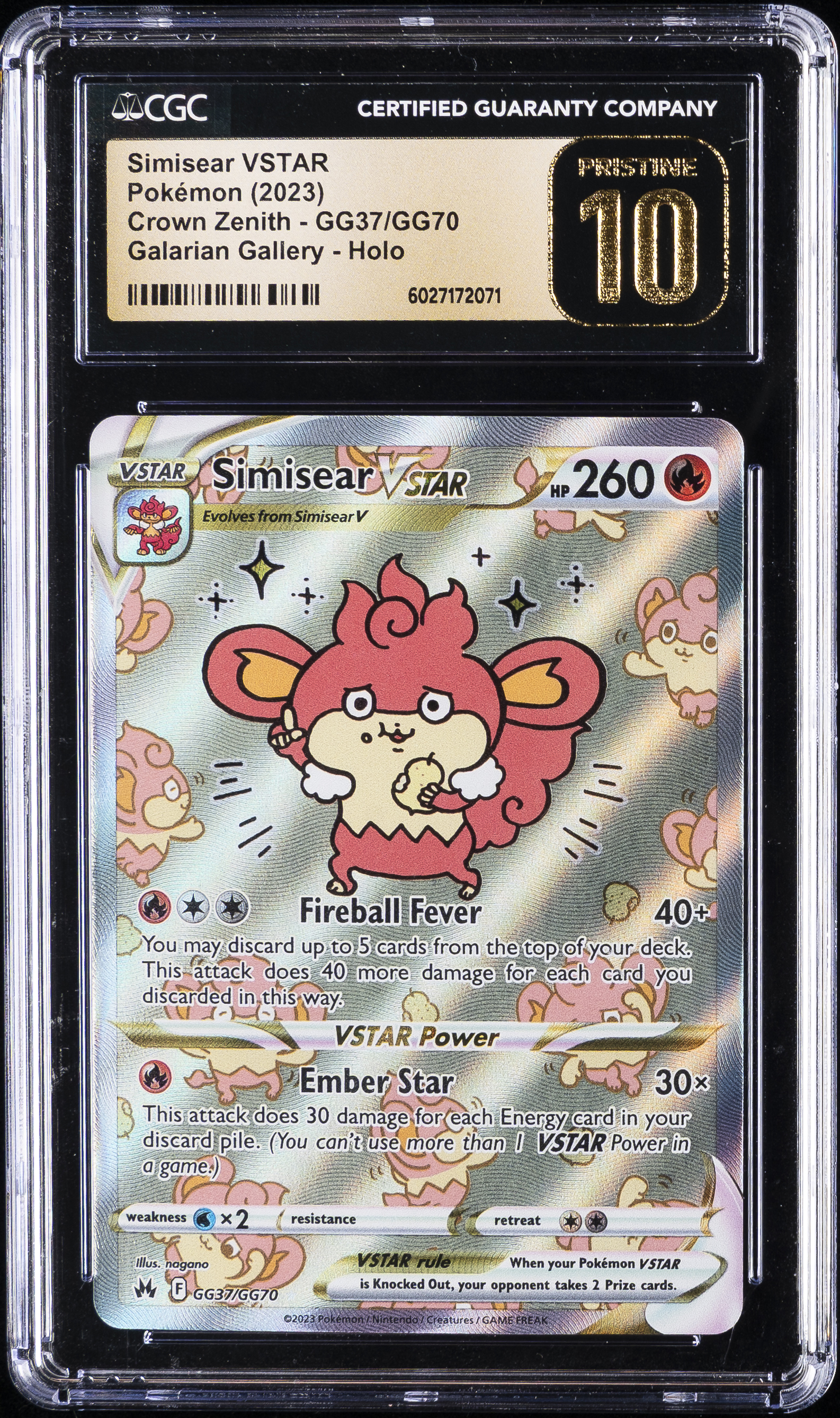Full Art/Simisear Vstar